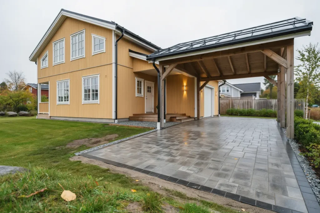 r tt markarbete f r carport och garageuppfart undvik sprickor lutningsfel och framtida s ttningar