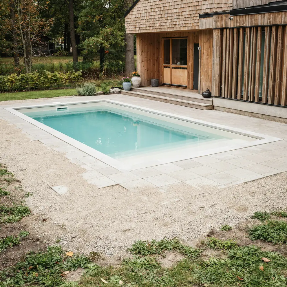 anlagga grava bygga pool i halmstad halland